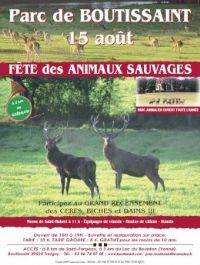 Fête des animaux sauvages. Le jeudi 15 août 2013 à TREIGNY. Yonne. 